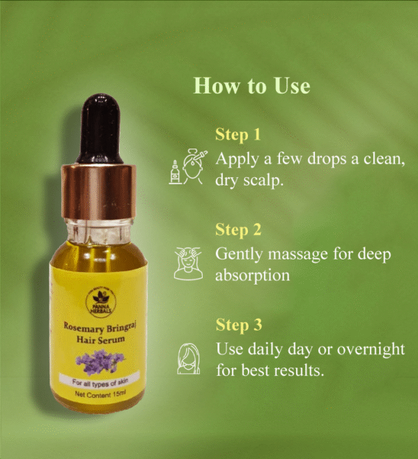 Rosemery Bringraj Hair Regrowth Serum - Image 3