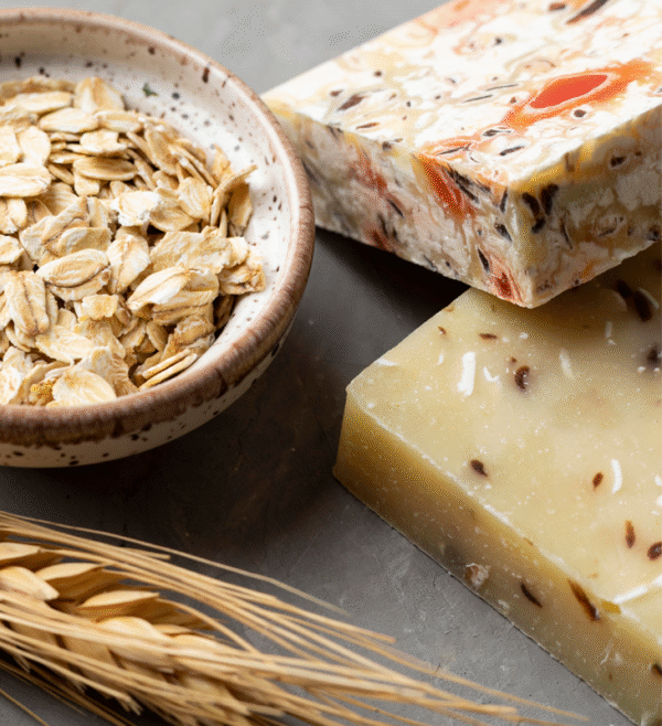 Oatmeal Saffron Soap