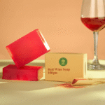 red wine soap