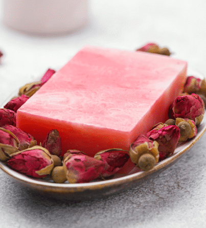 Rose-soap