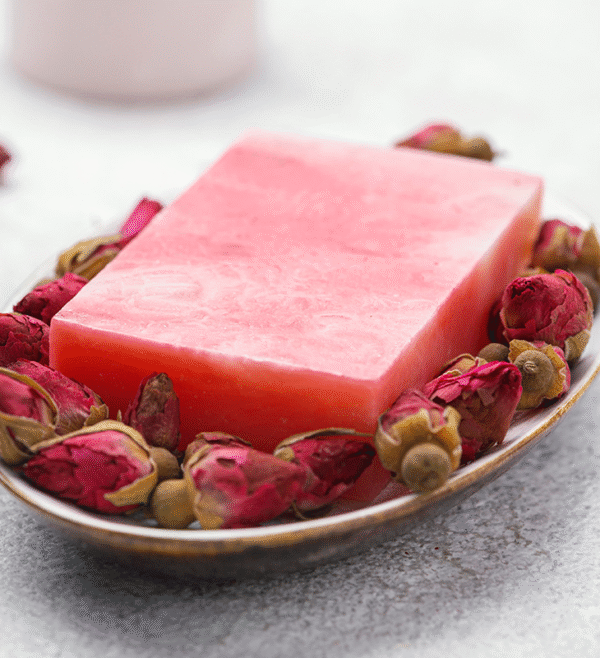 Rose-soap